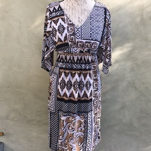 Carole Little Tribal Print Dress.